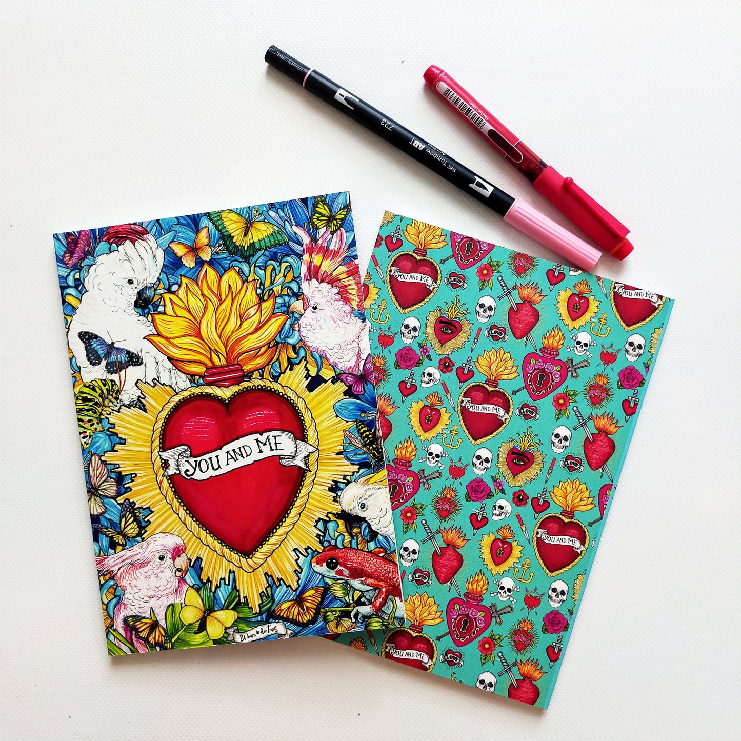 Libreta Tamaño A5 you and me 4