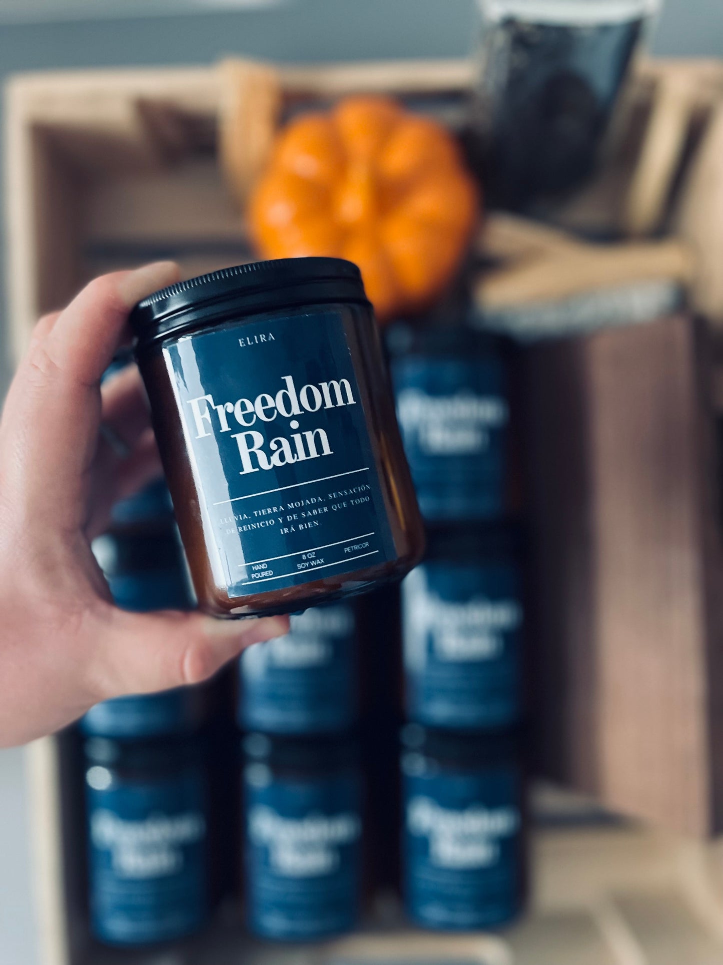 Vela Freedom Rain - Vela Soja Aroma Petricor Lluviav