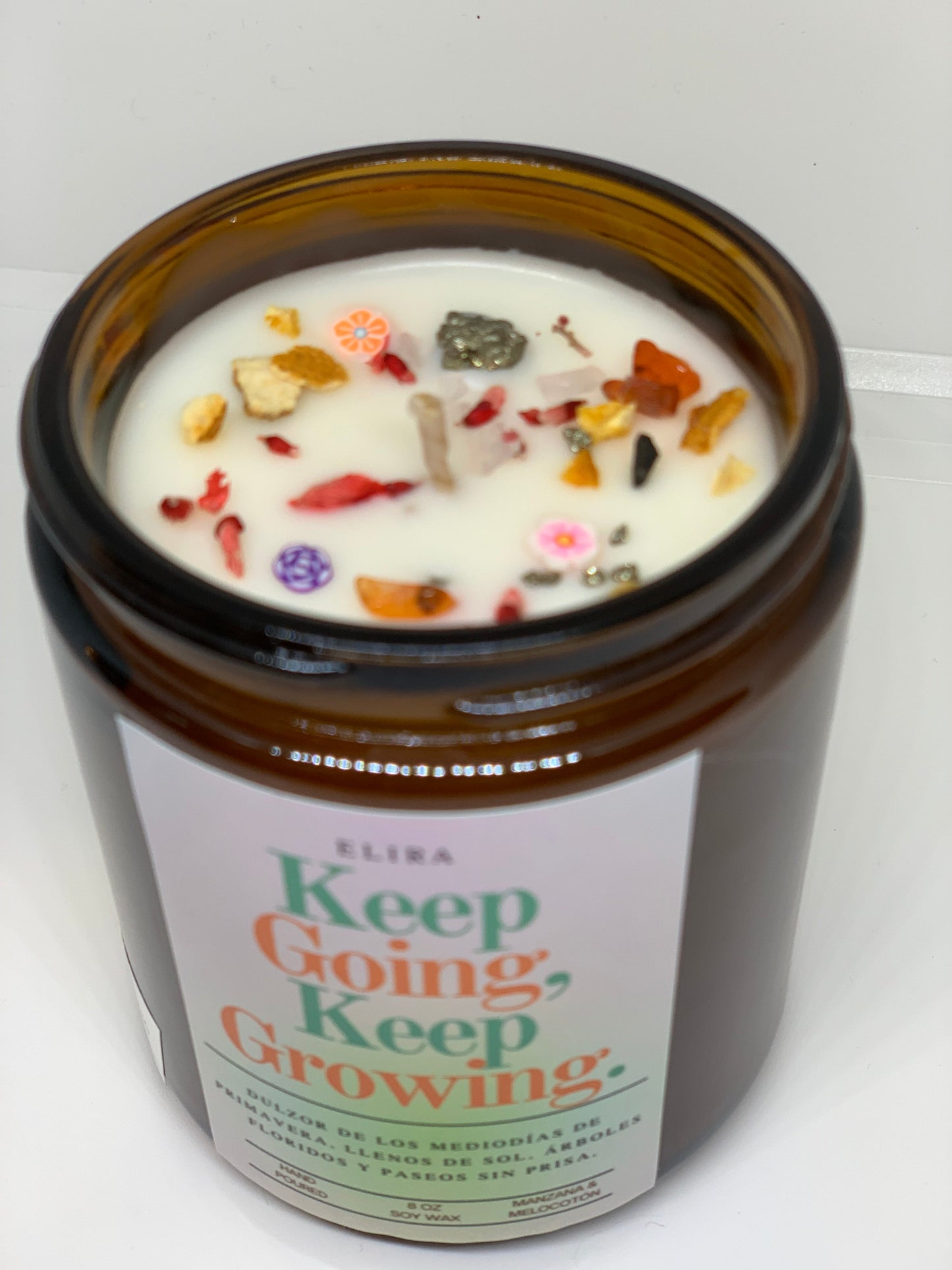 Vela Keep Going Keep Growing - Vela Soja Aroma Frutal