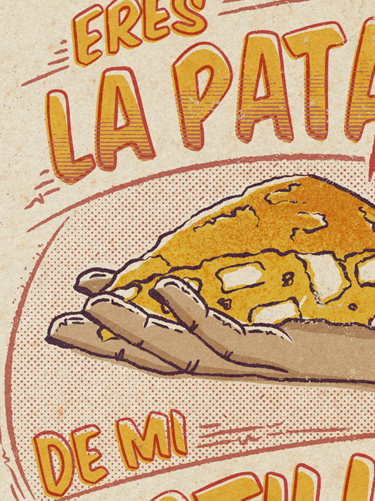 Lámina Ilustrada: La Patata