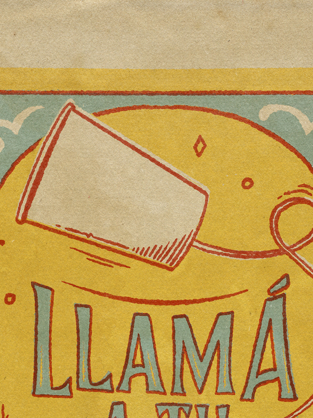 Lámina "Llama a tu Amiga" - Amistad Mensaje Tierno