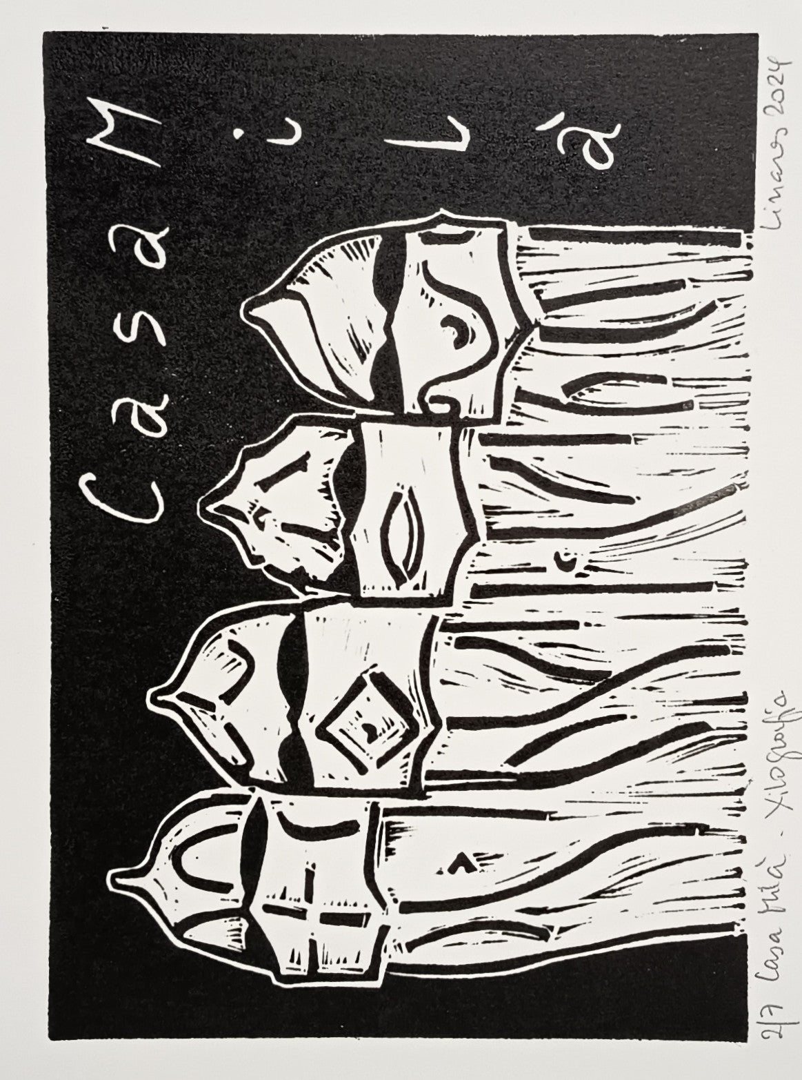 Estampa Original 21x27 - Casa Milà
