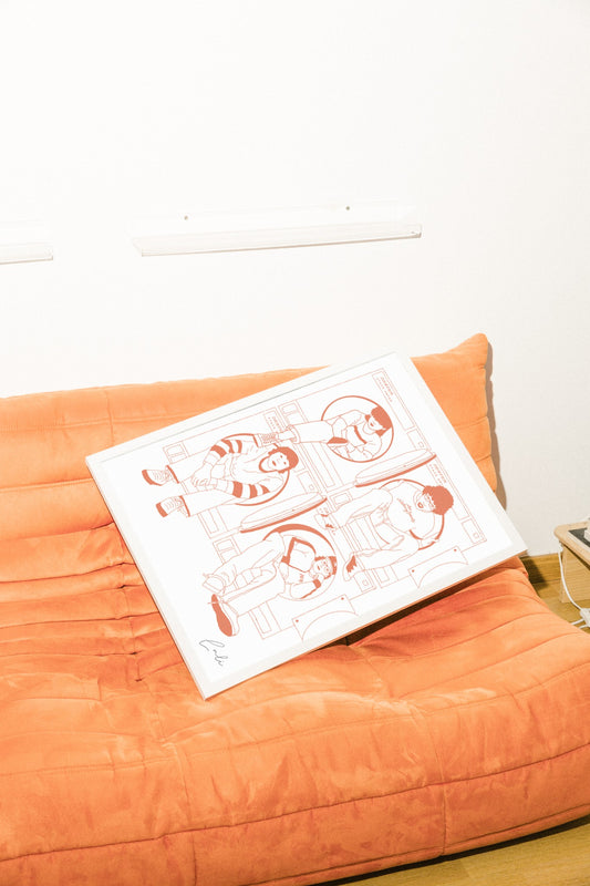 Print Lavadoras · Ilustración Lali