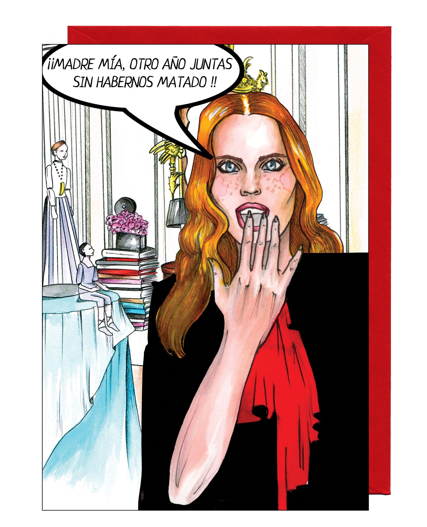 Tarjeta “Sin habernos matado” A5