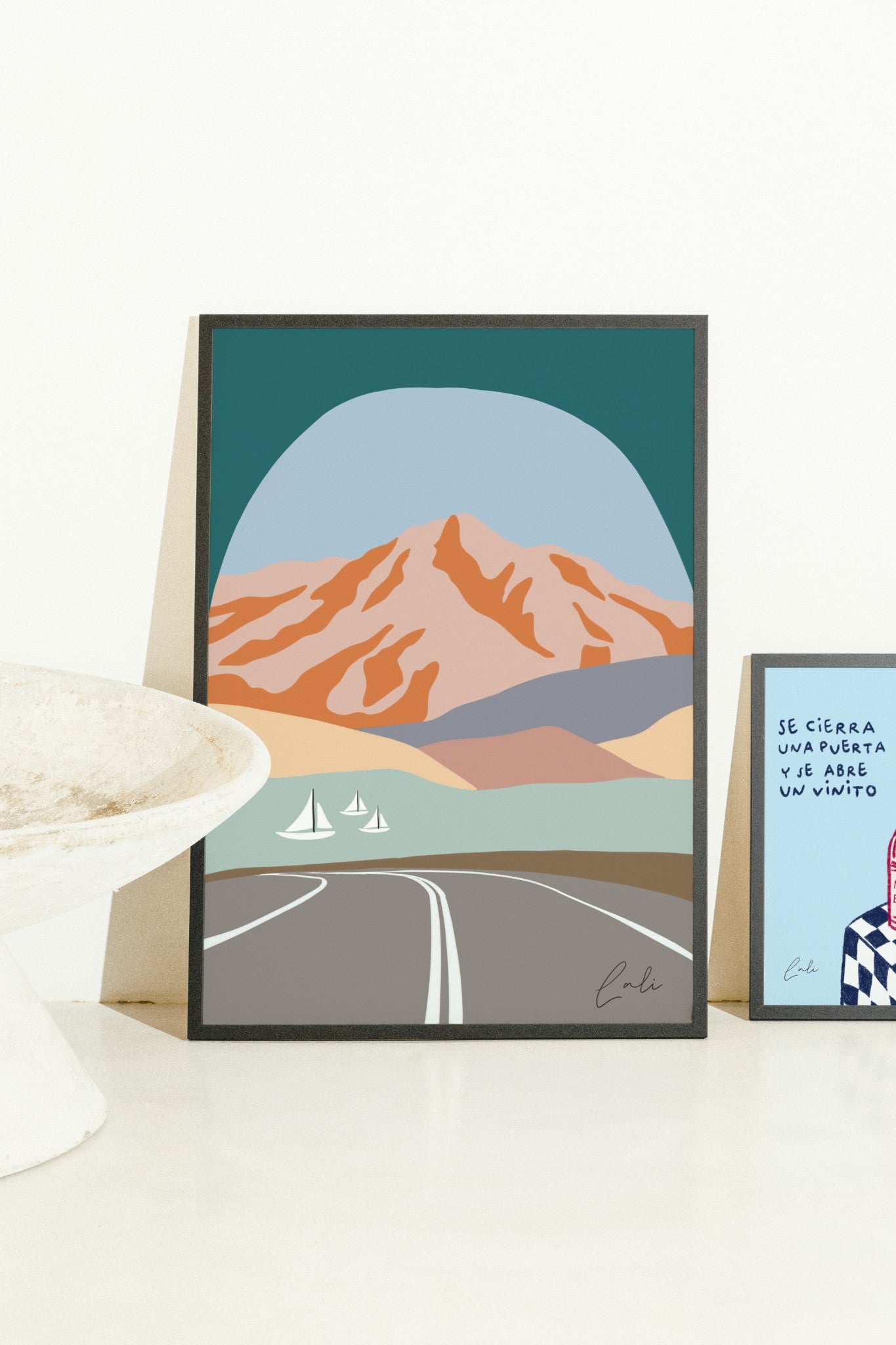 Lámina Potrerillos Mendoza · Print Paisaje Lali