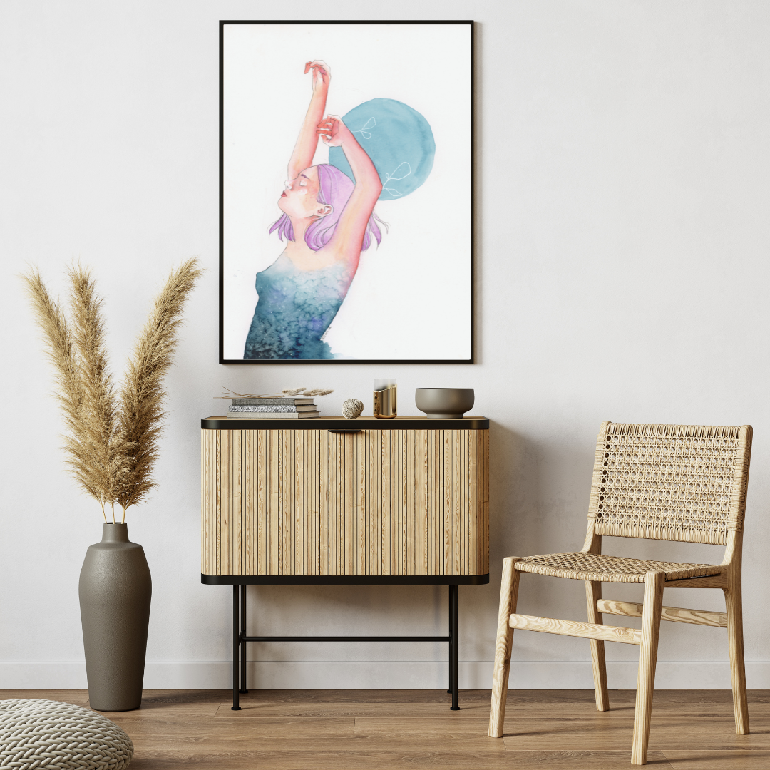 Print A4 Florecer