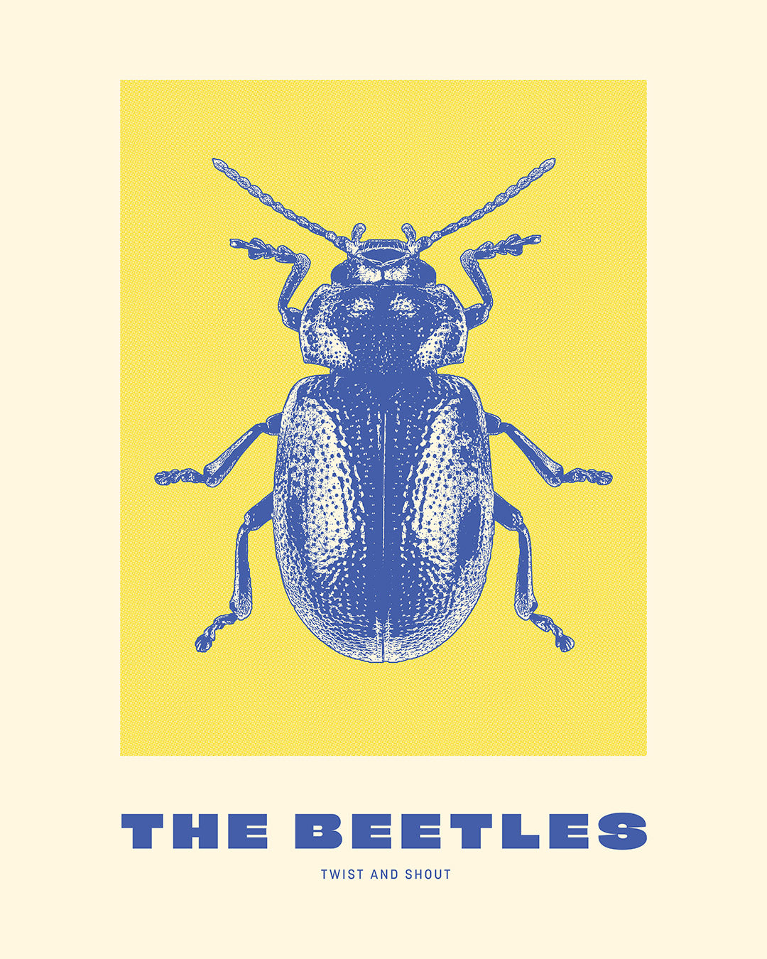 Lamina The Beetles tamaño a4