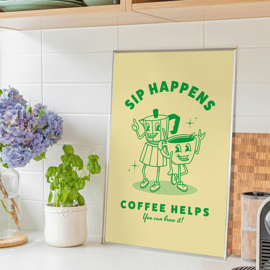 Lámina coffee verde a3