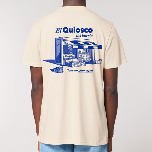 Camiseta "El gato del Barrio" algodón orgánico