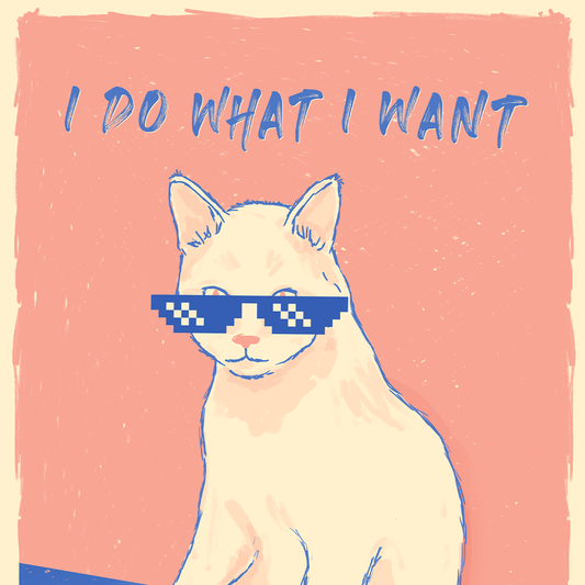 Lámina Cat tamaño a4