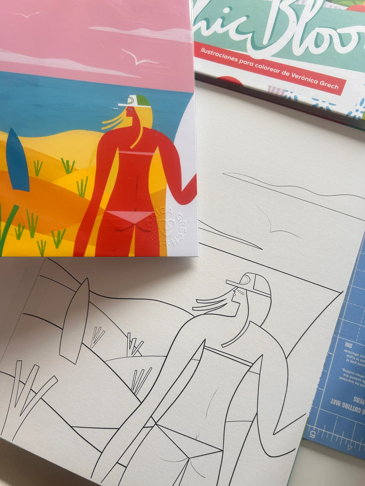 Libro para Colorear: Chic Bloom
