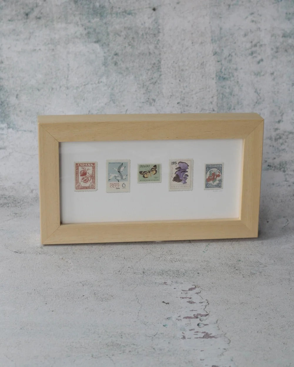 Cuadro Estampillas 10×20 cm
