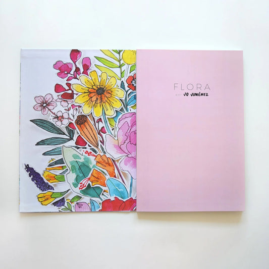 Libro para Colorear Flora - Jo Jiménez