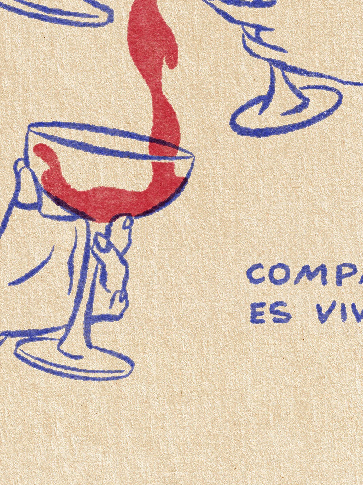 Lámina "Compartir es Vivir" - Celebración Colectiva