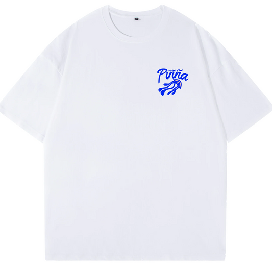 Camiseta Oversize Medusa – Algodón Orgánico Blanca