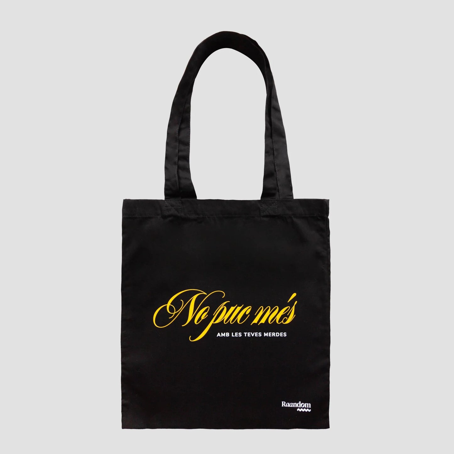 Tote bag No puc mes 100% algodón