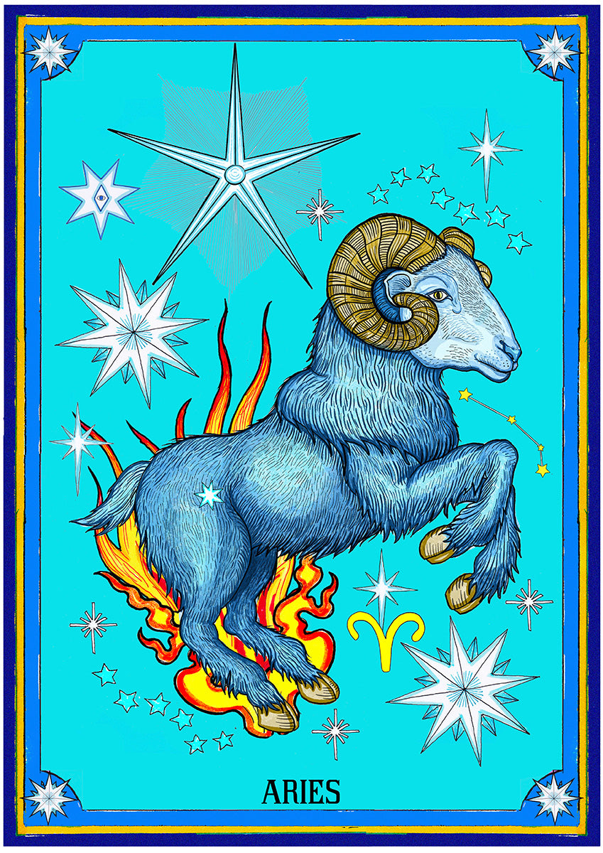 Lamina Horóscopo Grecolatino: Aries