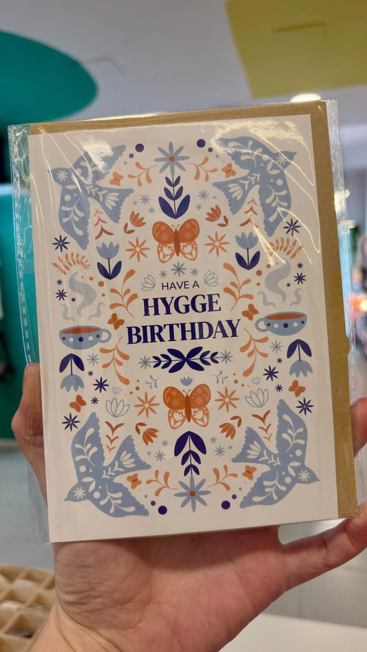 Tarjeta “Have a Hygge Birthday”