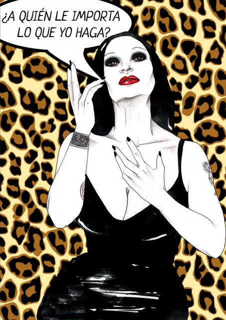 Lámina “A quién le importa lo que yo haga” A4