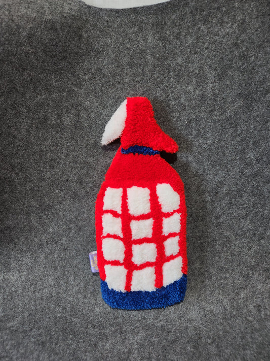 Sifón Decorativo Tufting 9x25cm - Elemento Colgante Lana