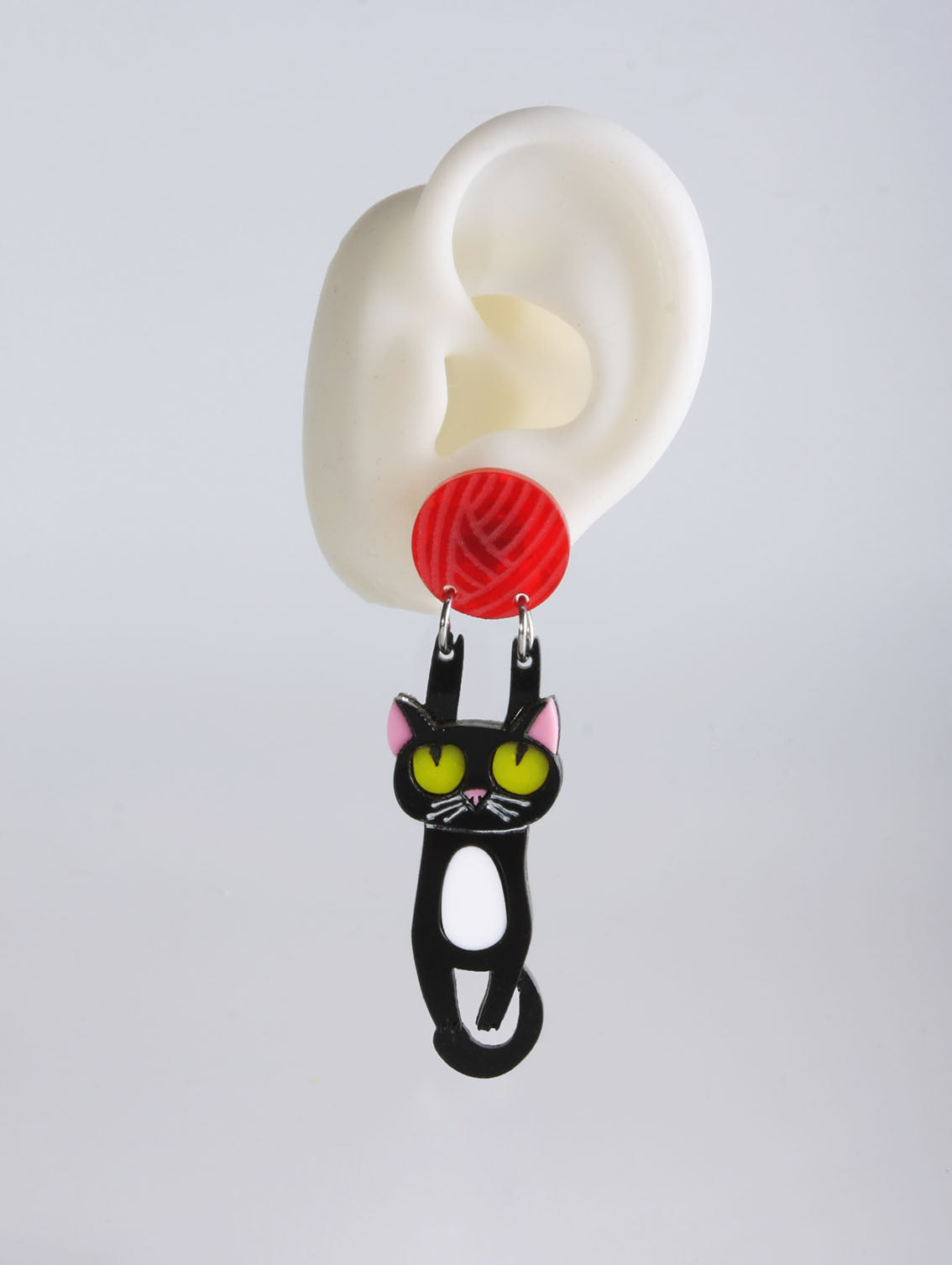 Pendientes Gato Ilustrado