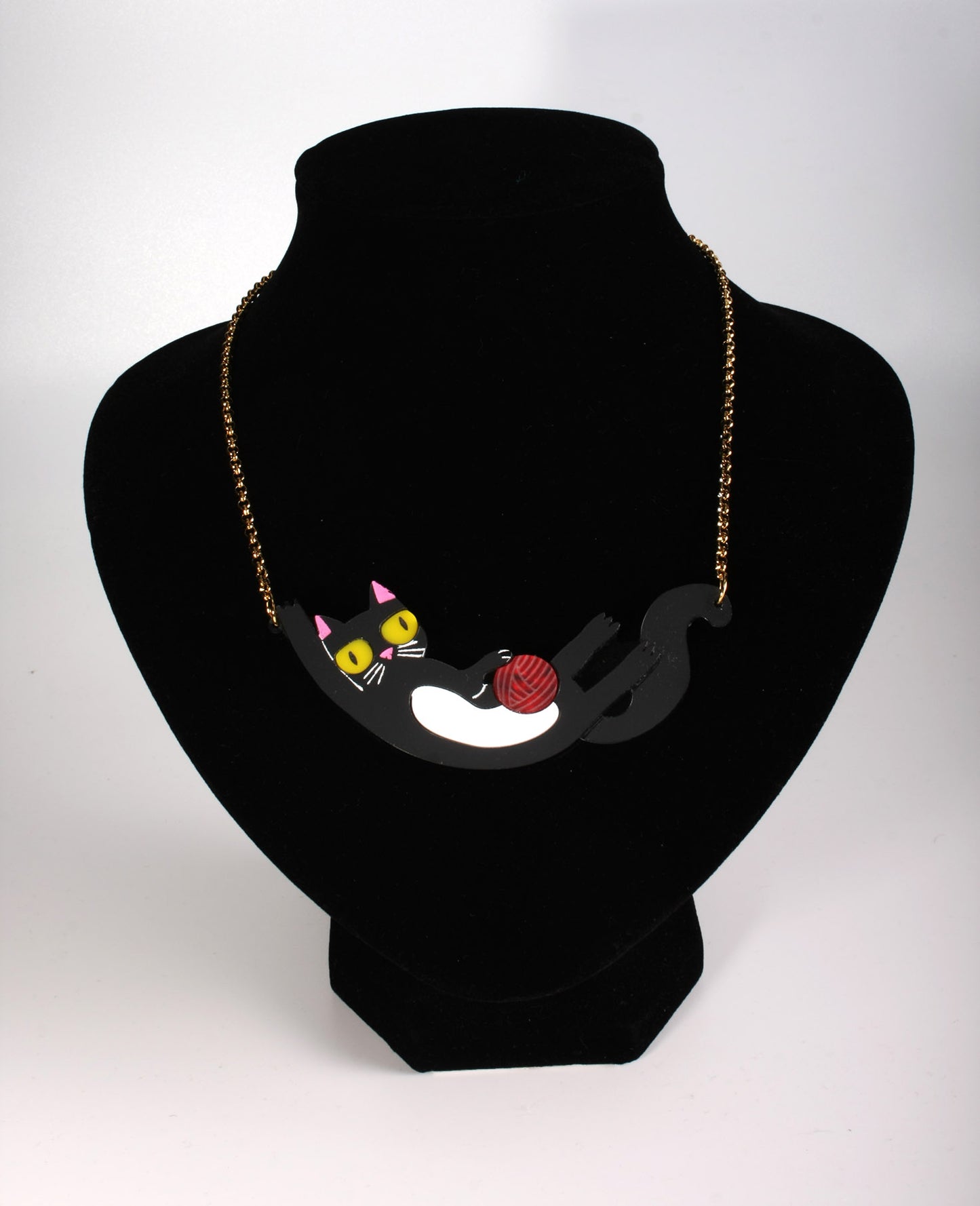 Collar Gato Ilustrado