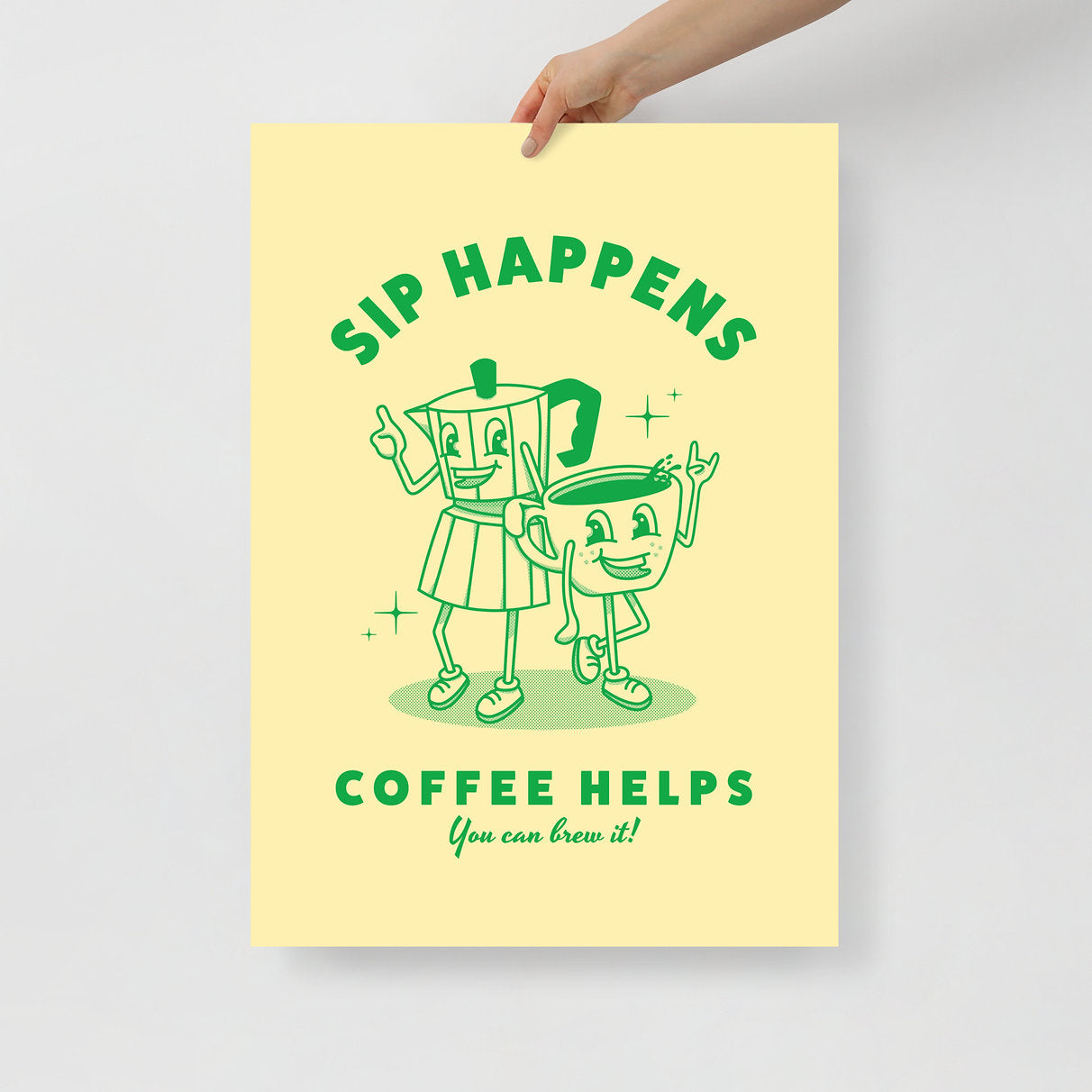 Lámina coffee verde a3
