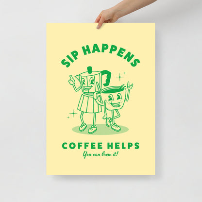 Lámina coffee verde a3