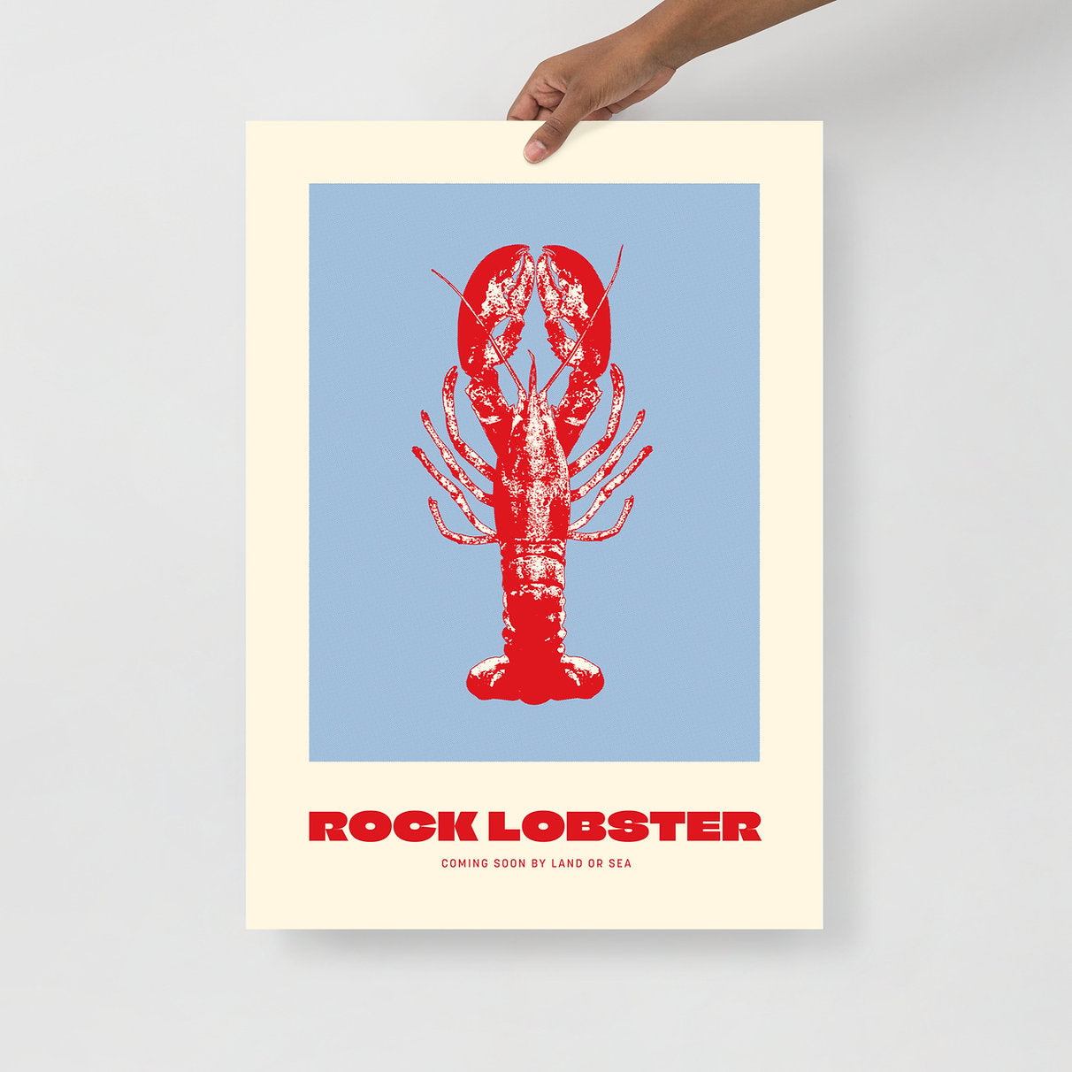 Lámina Rock Lobster tamaño a4