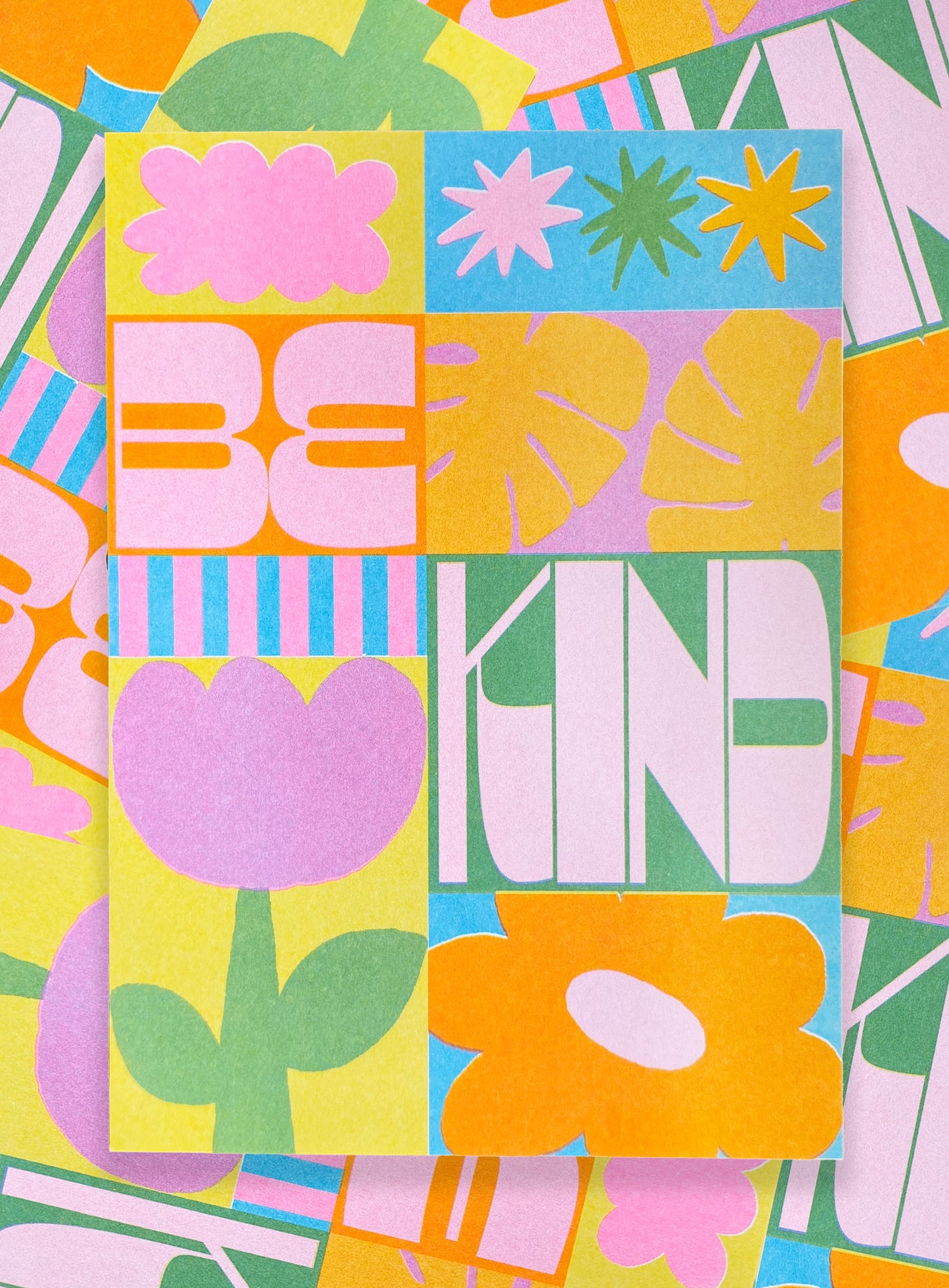 Print A5 Riso Be Kind