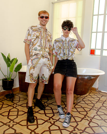 Camisas Batista - Obra Textil de Batista Sublimada | Carola Oliveri y Franga Ure