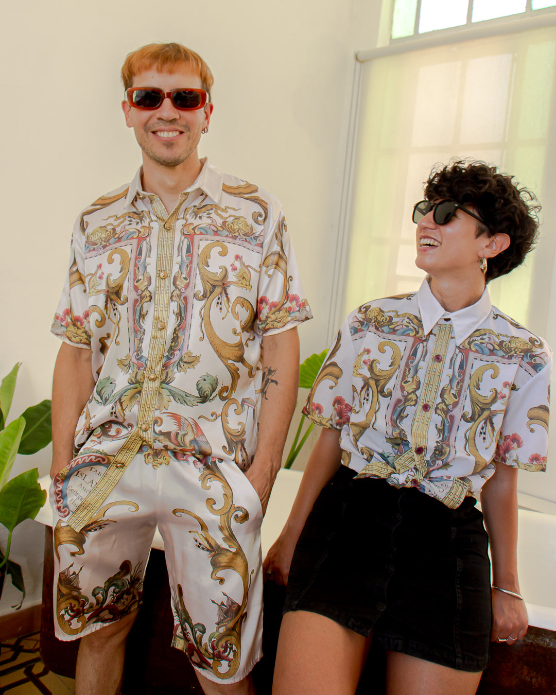 Camisas Batista - Obra Textil de Batista Sublimada | Carola Oliveri y Franga Ure