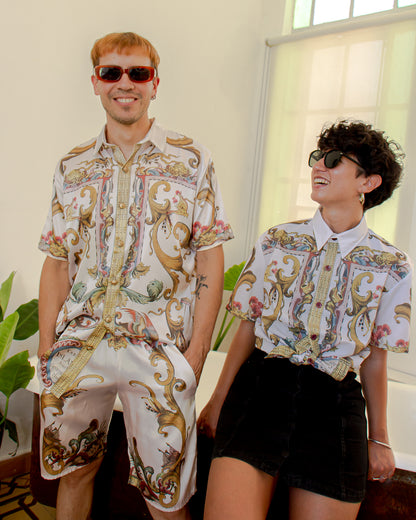 Camisas Batista - Obra Textil de Batista Sublimada | Carola Oliveri y Franga Ure