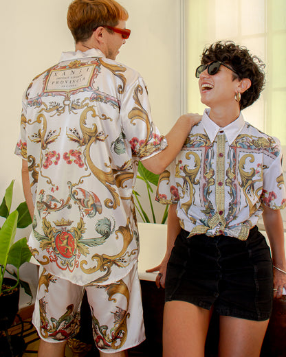 Camisas Batista - Obra Textil de Batista Sublimada | Carola Oliveri y Franga Ure