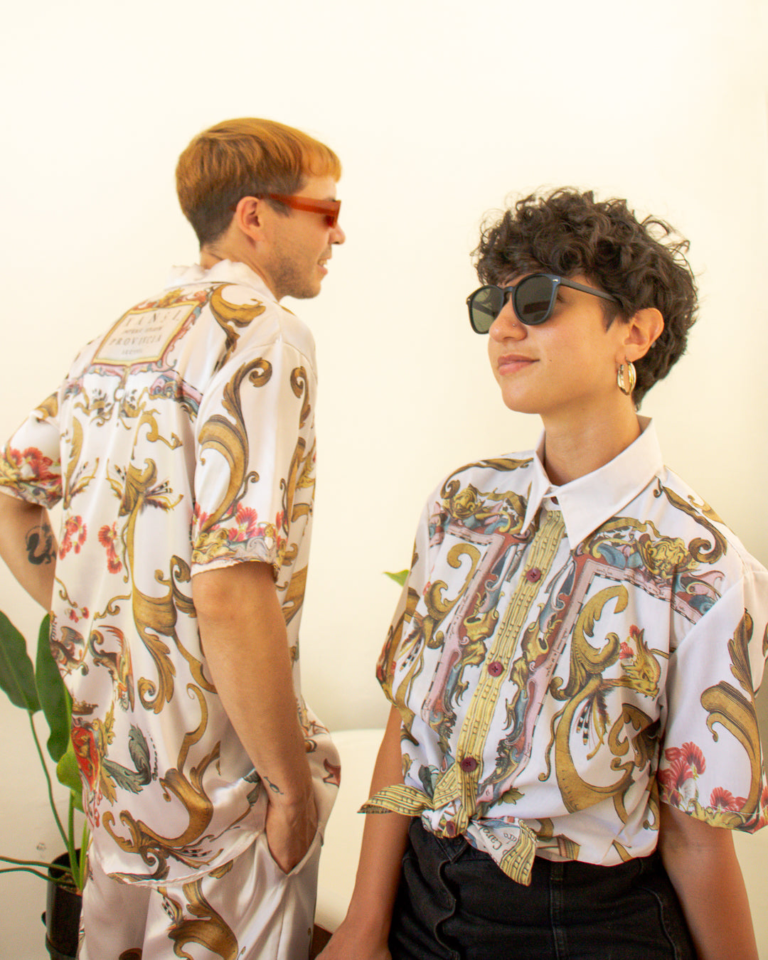 Camisas Batista - Obra Textil de Batista Sublimada | Carola Oliveri y Franga Ure
