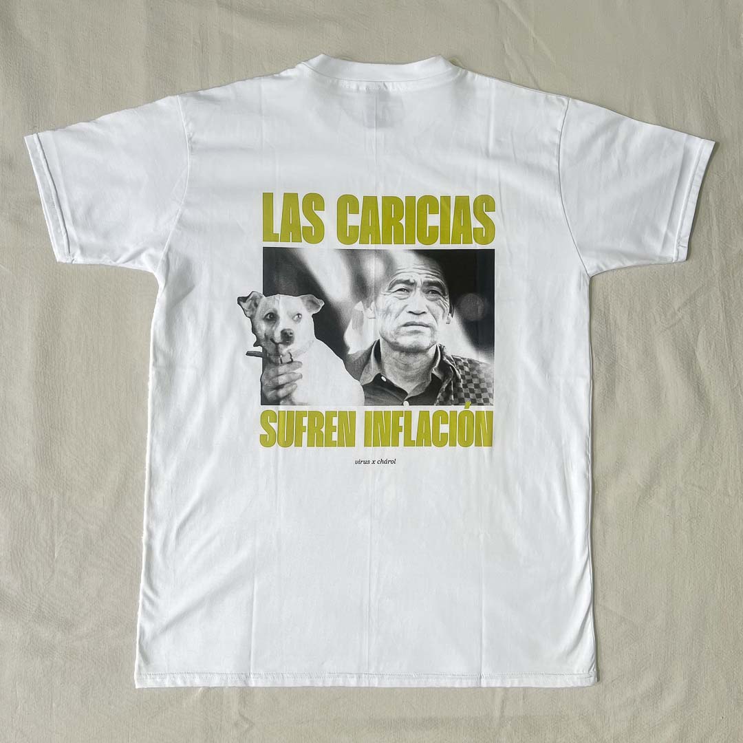 Remeron Las Caricias Sufren Inflaciones - Obra Textil de Algodón | Carola Oliveri y Franga Ure
