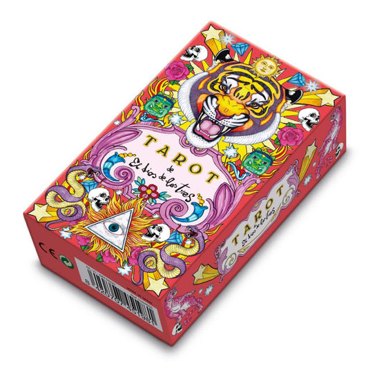 Mazo baraja tarot ilustrada por el Dios de los Tres