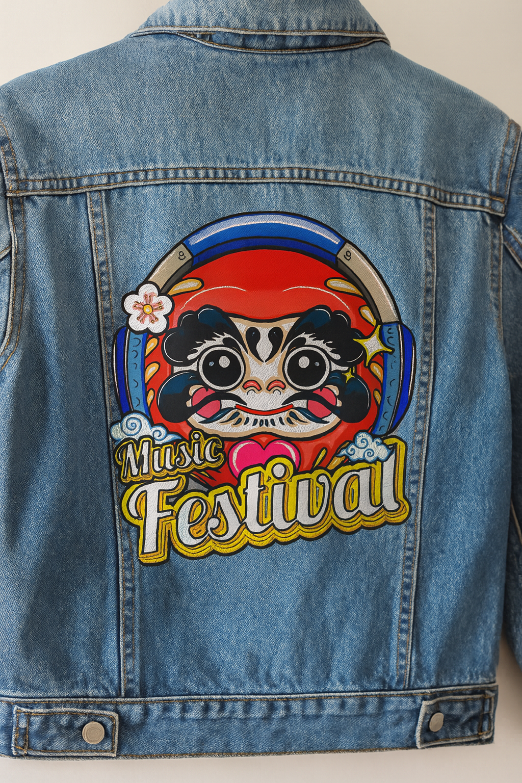 parche textil grande Music Festival