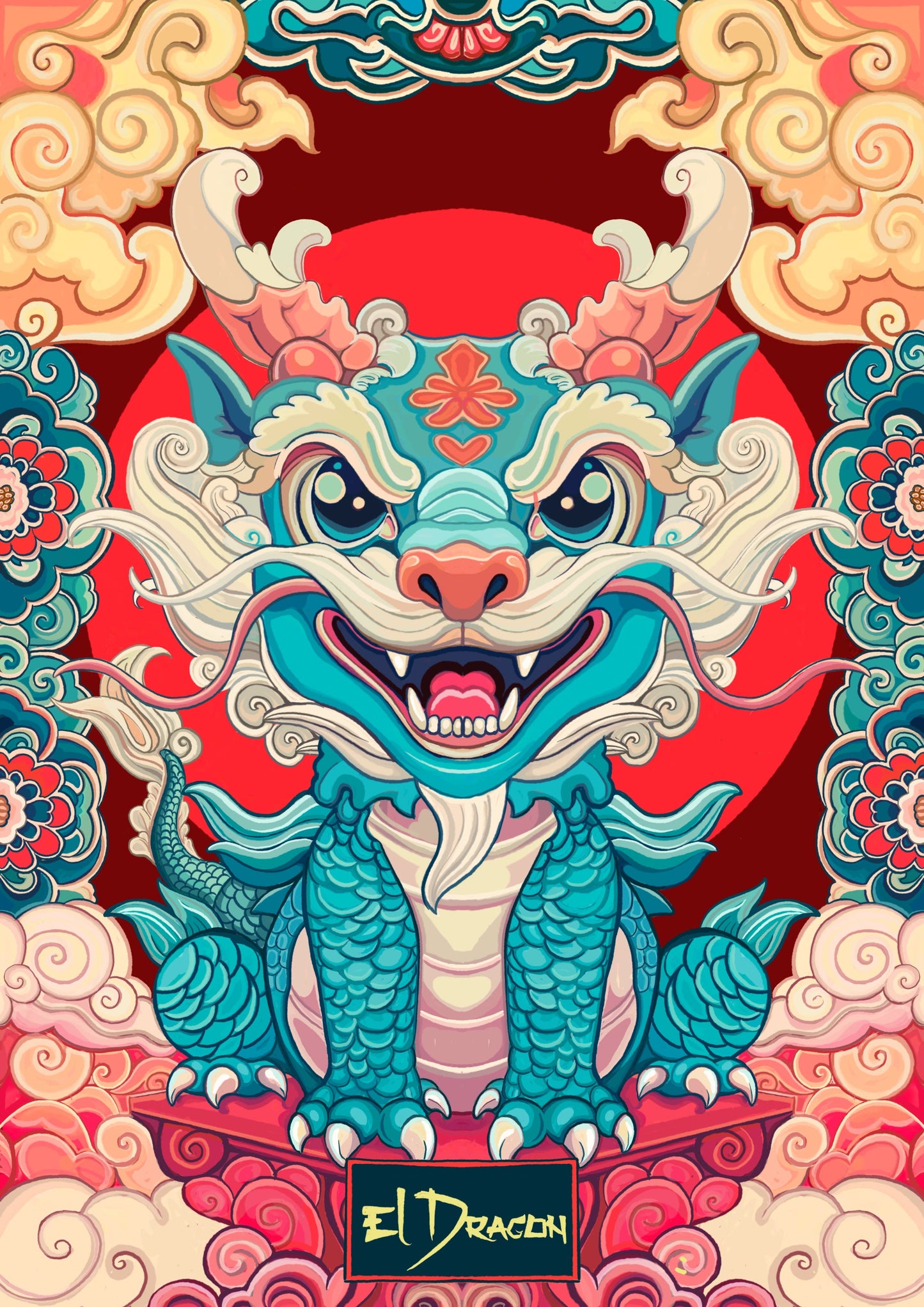 Lamina Horóscopo Chino: El Dragón