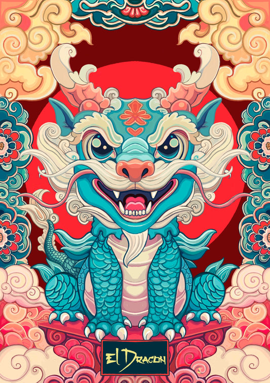 Lamina Horóscopo Chino: El Dragón