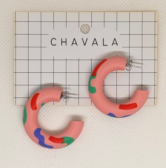Pendientes de arcilla polimérica hechos a mano | Chavala Barcelona