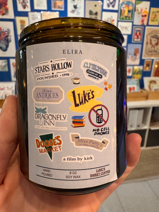 Vela Gilmore Girls - Vela Soja Pastelería Otoñal Café Dulce