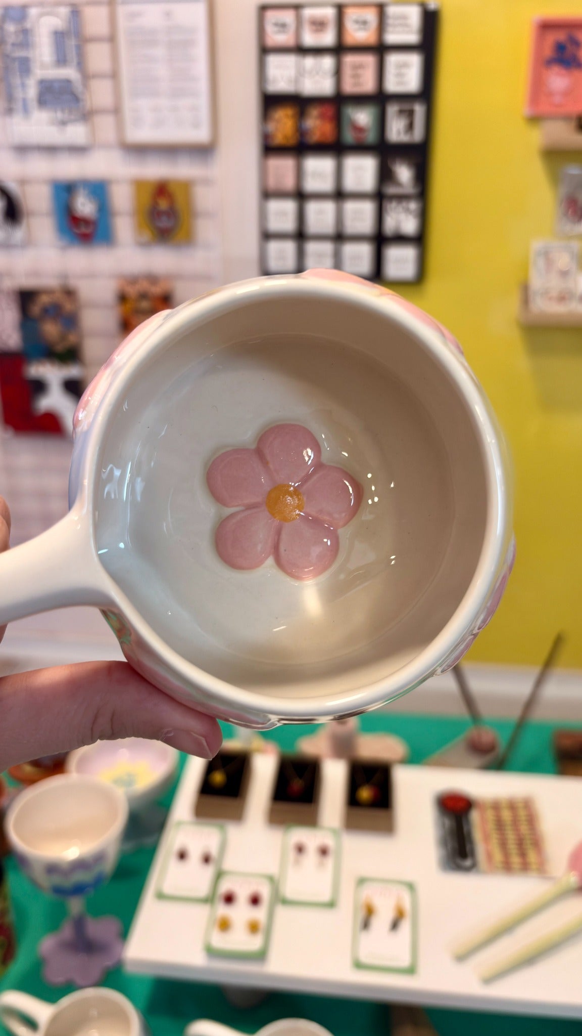 Taza Blomma Rosa – Cerámica hecha a mano