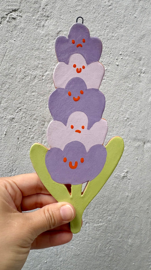 Flor Triste - Contenta - Cerámica Mural