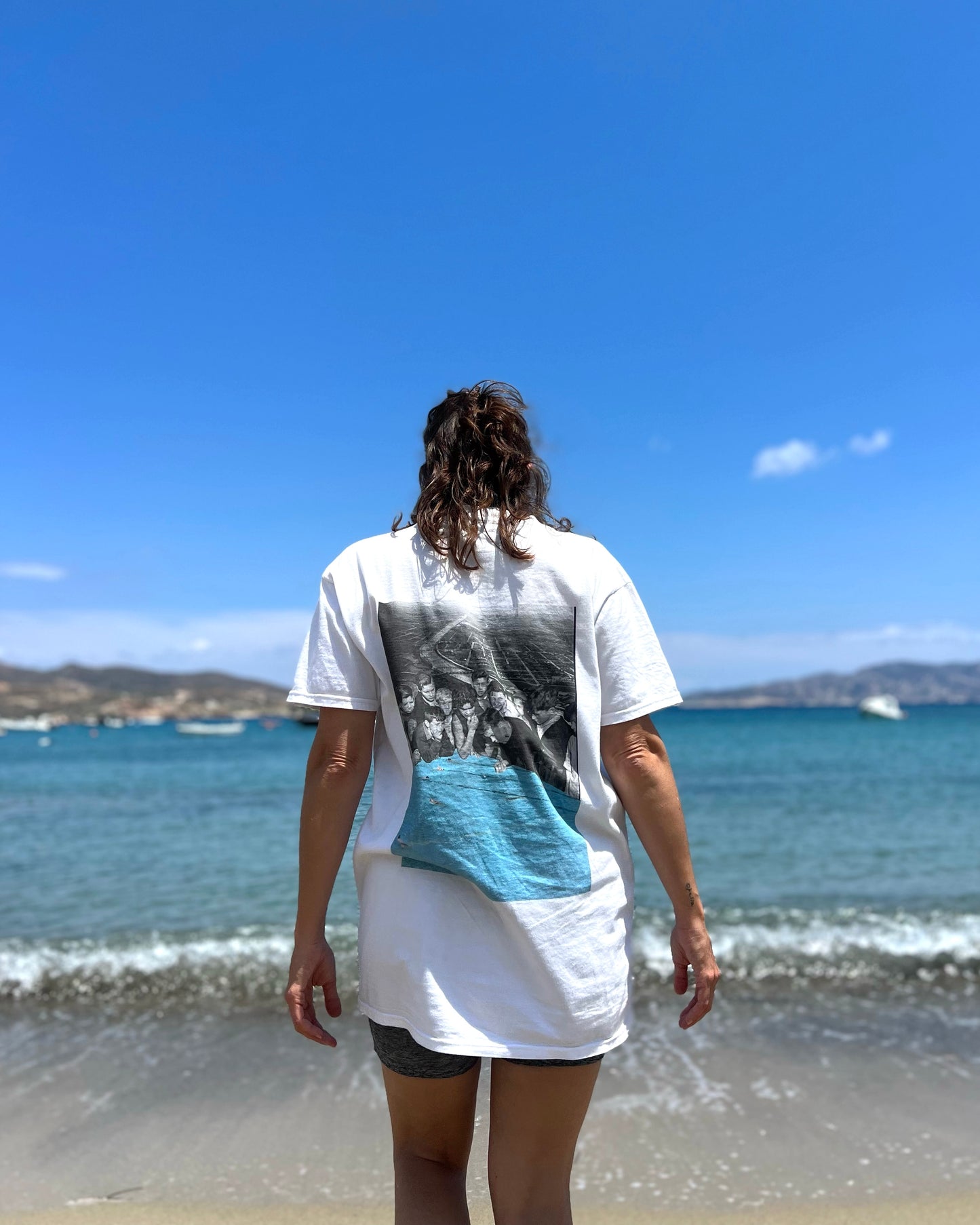 Remeron Piscina - Obra Textil de Algodón | Carola Oliveri y Franga Ure