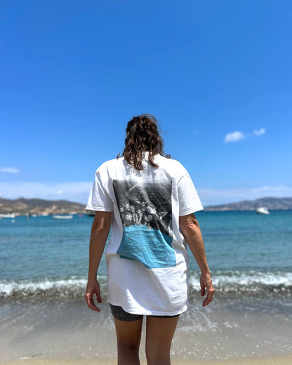 Remeron Piscina - Obra Textil de Algodón | Carola Oliveri y Franga Ure