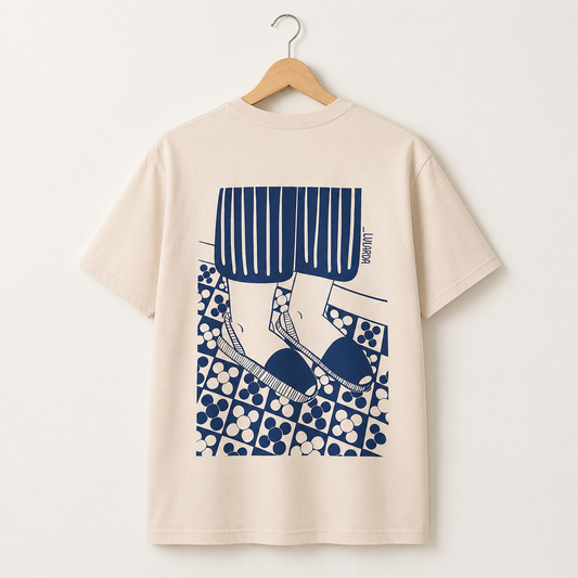Camiseta Espardenya en Panot – Diseño Barcelona | Poc a Poc