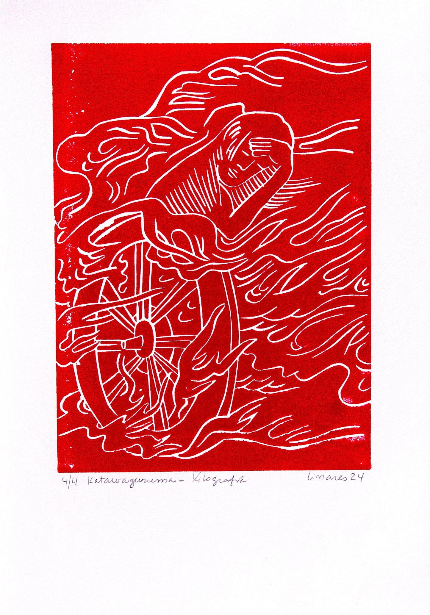Estampa Original A4 - Katawaguruma