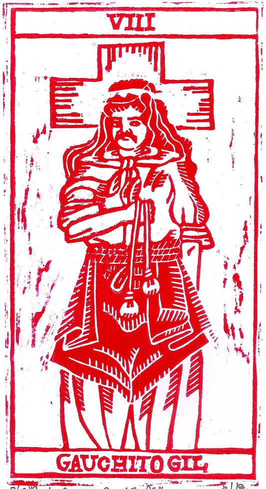 Estampa Original A4 - Gauchito Gil II