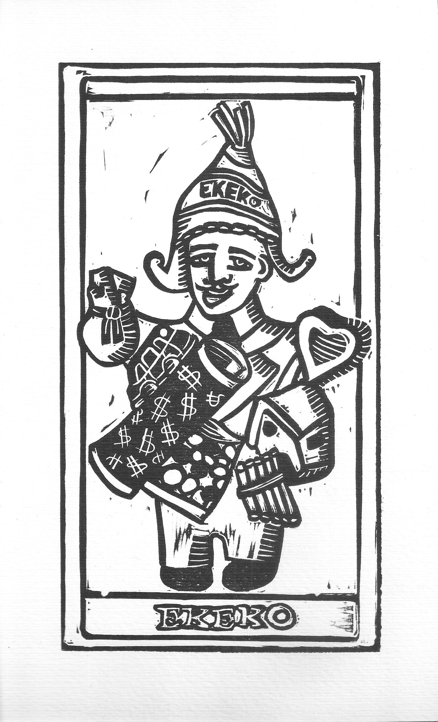 Estampa Original A4 - Ekeko